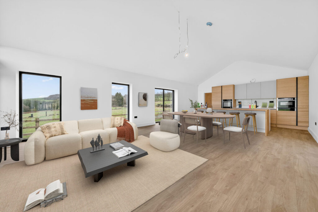 Kitchen living dining